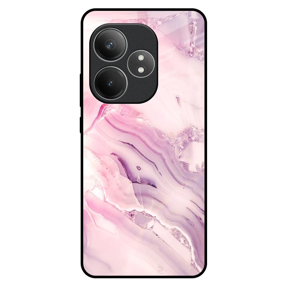 Diamond Pink Gradient Realme GT 6 5G Glass Back Cover Online