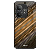 Diagonal Slash Pattern Realme GT 6 5G Glass Back Cover Online