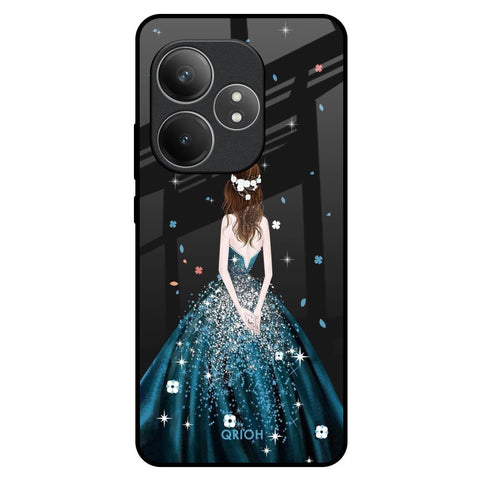 Queen Of Fashion Realme GT 6 5G Glass Back Cover Online