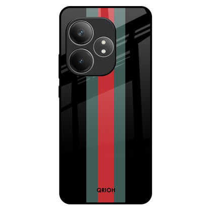 Vertical Stripes Realme GT 6 5G Glass Back Cover Online