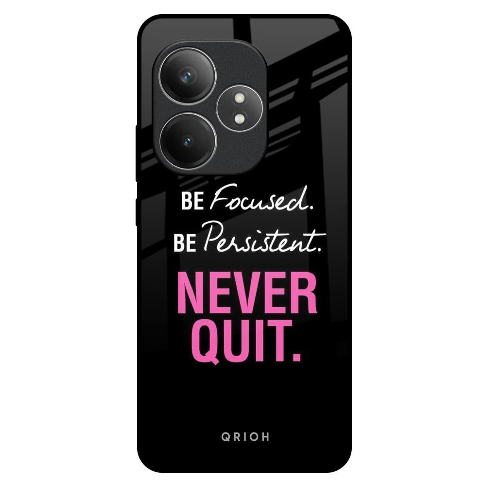 Be Focused Realme GT 6 5G Glass Back Cover Online