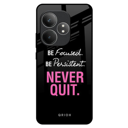 Be Focused Realme GT 6 5G Glass Back Cover Online