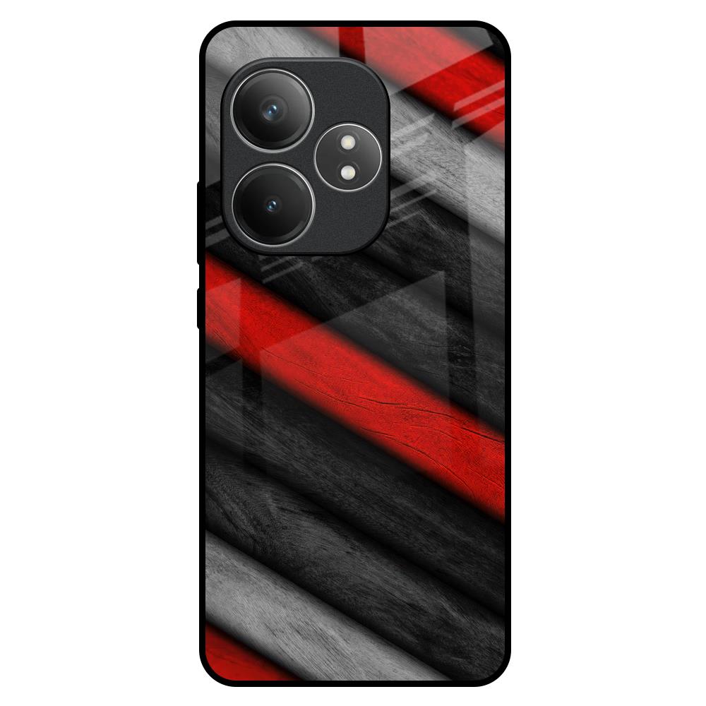 Soft Wooden Texture Realme GT 6 5G Glass Back Cover Online