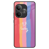 Lucky Abstract Realme GT 6 5G Glass Back Cover Online