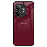 Classic Burgundy Realme GT 6 5G Glass Back Cover Online