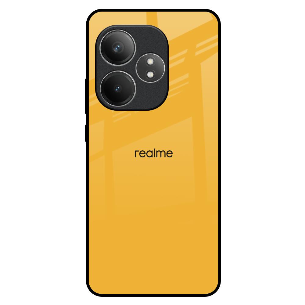 Fluorescent Yellow Realme GT 6 5G Glass Back Cover Online