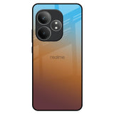 Rich Brown Realme GT 6 5G Glass Back Cover Online
