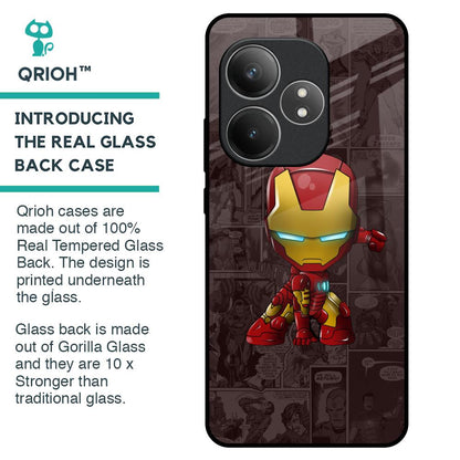 Angry Baby Super Hero Glass Case for Realme GT 6 5G