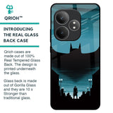 Cyan Bat Glass Case for Realme GT 6 5G