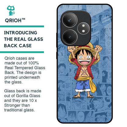 Chubby Anime Glass Case for Realme GT 6 5G