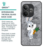 Cute Baby Bunny Glass Case for Realme GT 6 5G