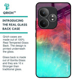 Colorful Aura Glass Case for Realme GT 6 5G
