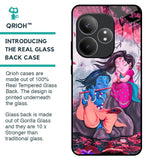 Radha Krishna Art Glass Case for Realme GT 6 5G