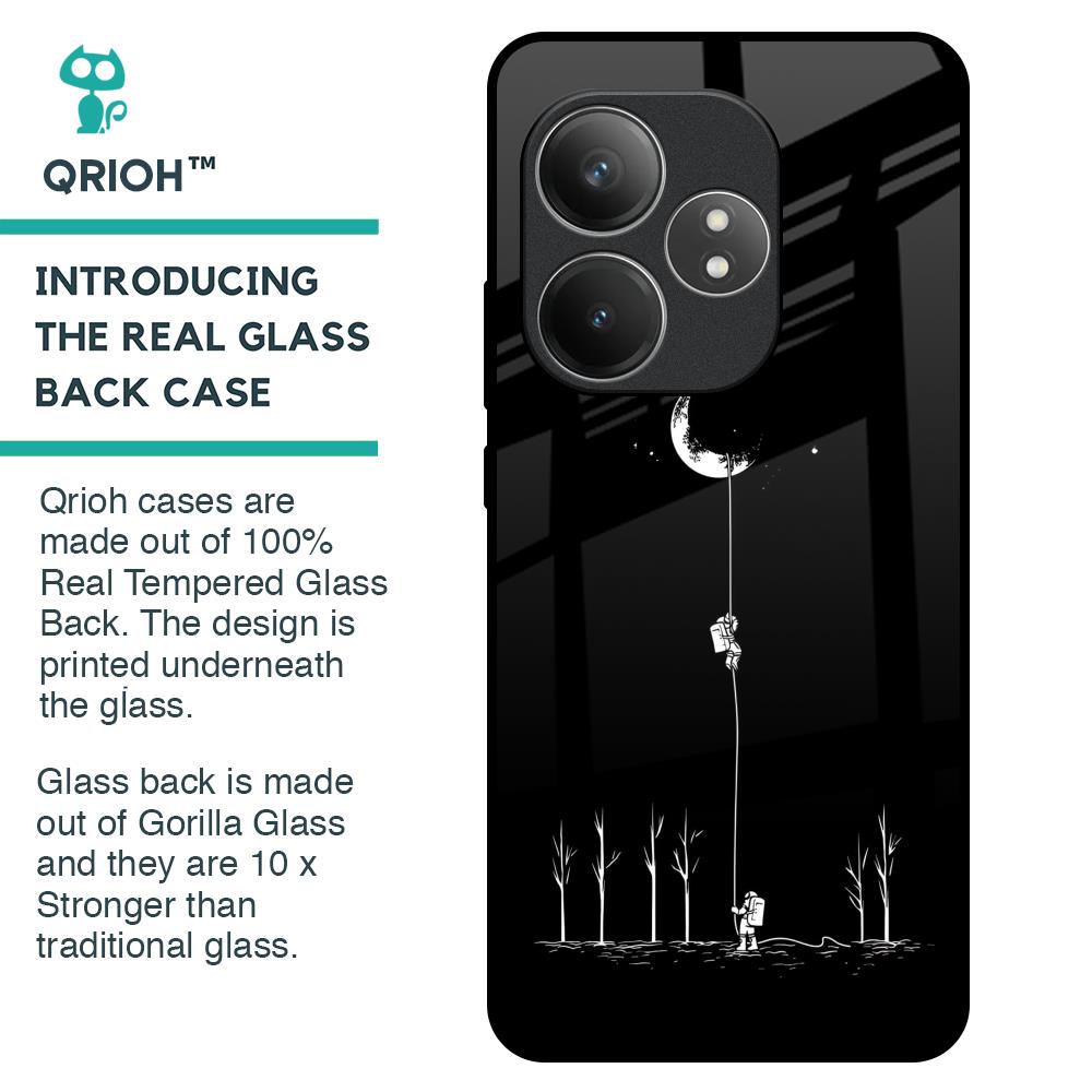 Catch the Moon Glass Case for Realme GT 6 5G