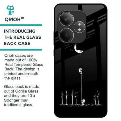 Catch the Moon Glass Case for Realme GT 6 5G