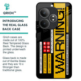 Aircraft Warning Glass Case for Realme GT 6 5G