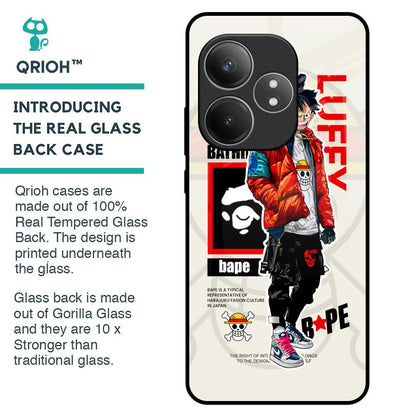 Bape Luffy Glass Case for Realme GT 6 5G