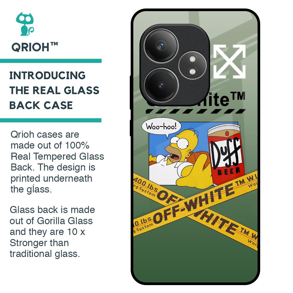 Duff Beer Glass Case for Realme GT 6 5G