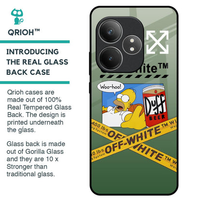 Duff Beer Glass Case for Realme GT 6 5G