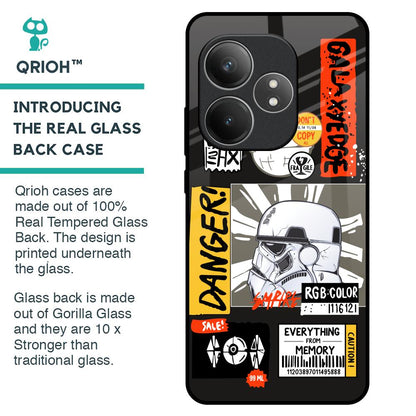 Galaxy Edge Glass Case for Realme GT 6 5G