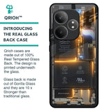 Glow Up Skeleton Glass Case for Realme GT 6 5G