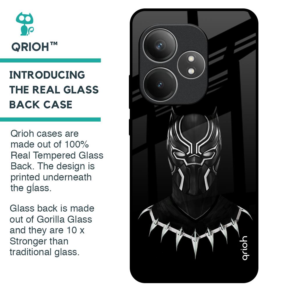 Dark Superhero Glass Case for Realme GT 6 5G