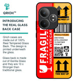 Handle With Care Glass Case for Realme GT 6 5G