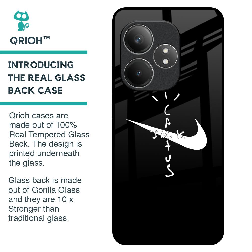 Jack Cactus Glass Case for Realme GT 6 5G