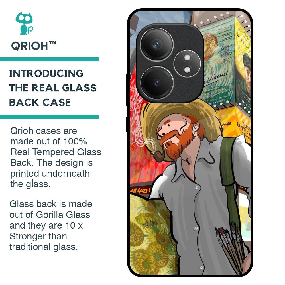 Loving Vincent Glass Case for Realme GT 6 5G