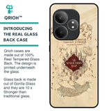Magical Map Glass Case for Realme GT 6 5G