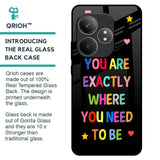 Magical Words Glass Case for Realme GT 6 5G