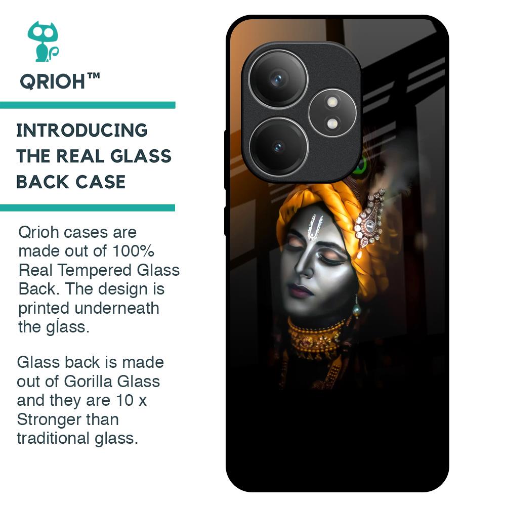 Ombre Krishna Glass Case for Realme GT 6 5G