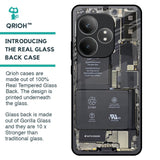 Skeleton Inside Glass Case for Realme GT 6 5G