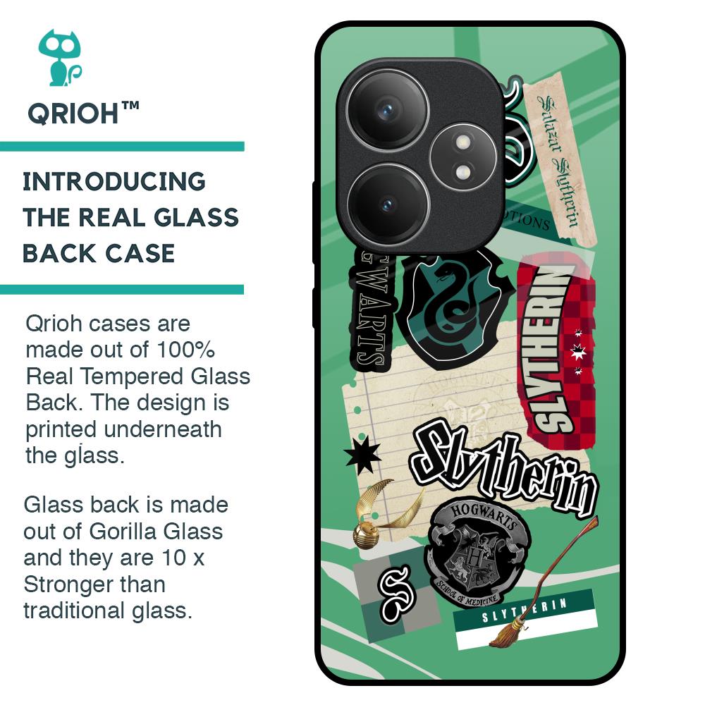 Slytherin Glass Case for Realme GT 6 5G