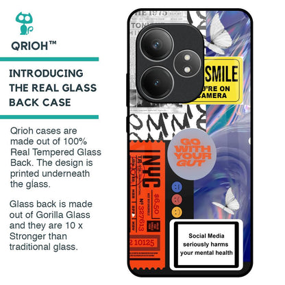 Smile for Camera Glass Case for Realme GT 6 5G