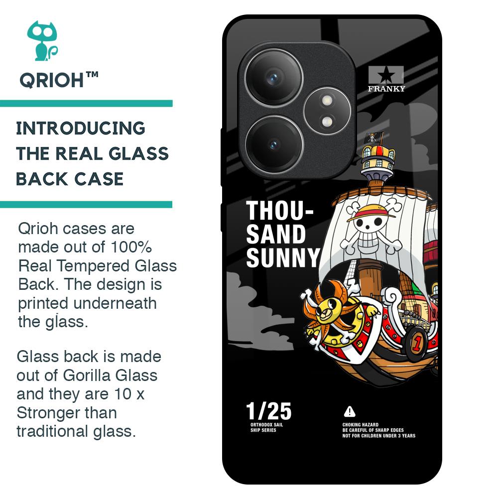 Thousand Sunny Glass Case for Realme GT 6 5G