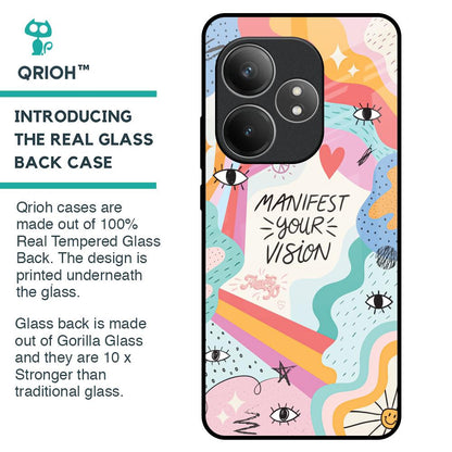 Vision Manifest Glass Case for Realme GT 6 5G