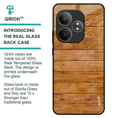 Timberwood Glass Case for Realme GT 6 5G