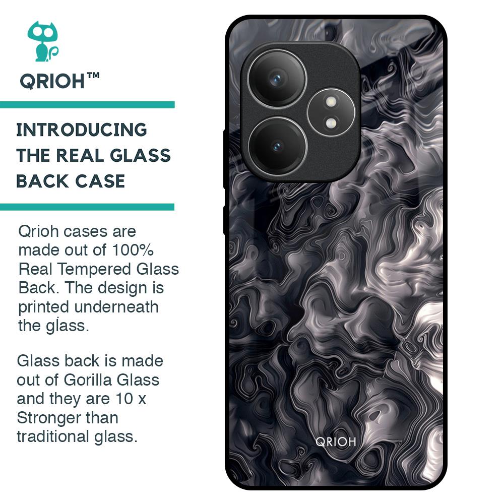 Cryptic Smoke Glass Case for Realme GT 6 5G