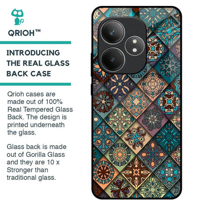 Retro Art Glass Case for Realme GT 6 5G