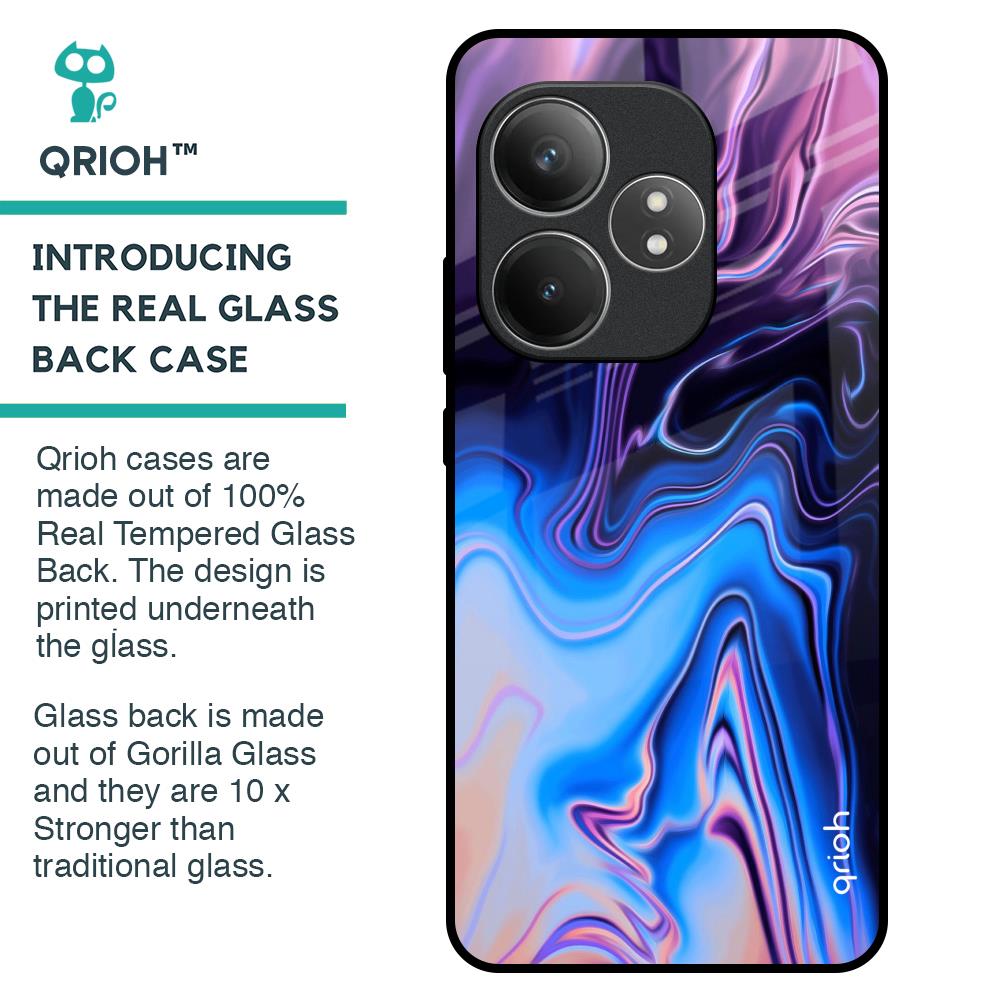 Psychic Texture Glass Case for Realme GT 6 5G