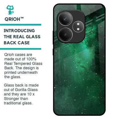 Emerald Firefly Glass Case For Realme GT 6 5G