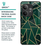 Abstract Green Glass Case For Realme GT 6 5G