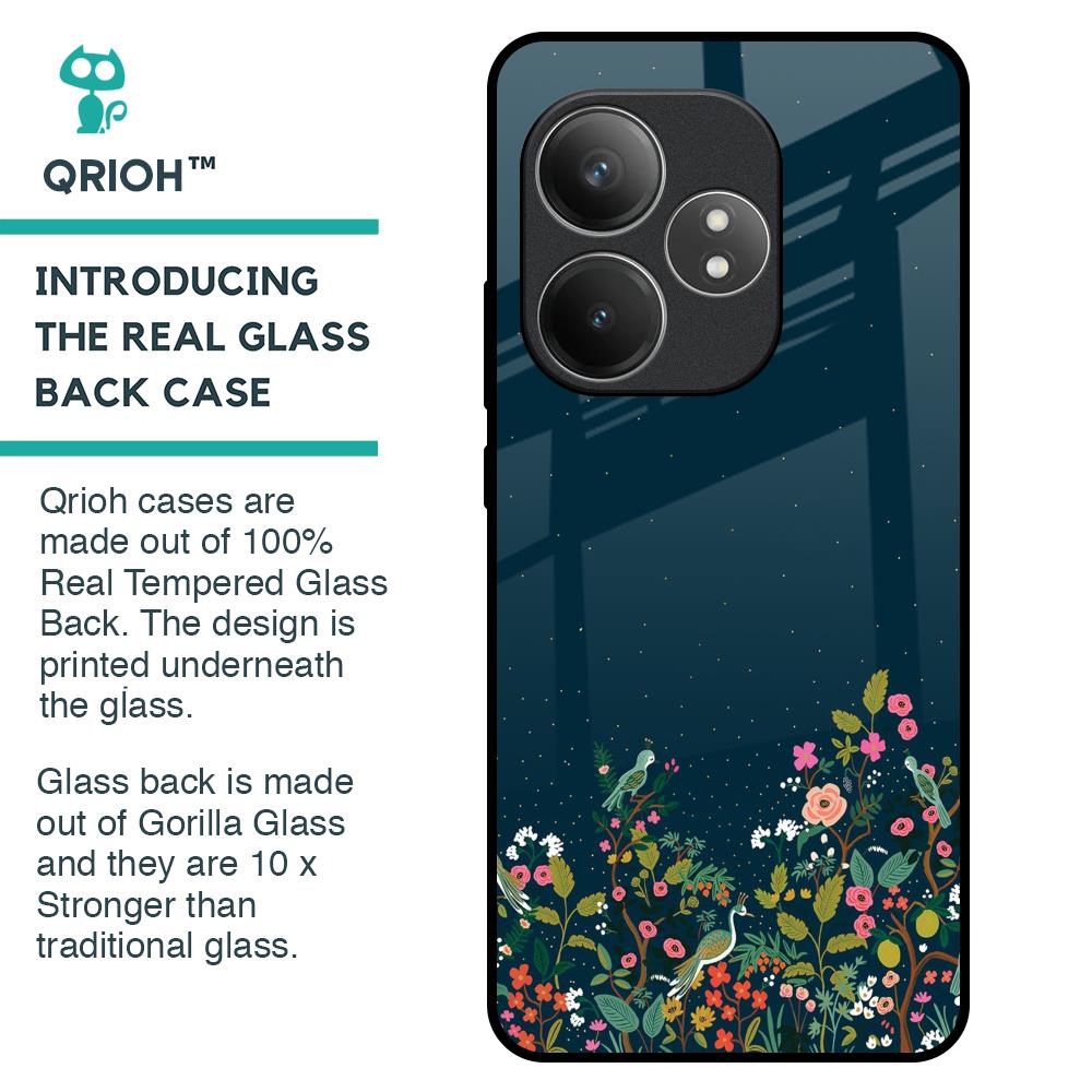 Small Garden Glass Case For Realme GT 6 5G