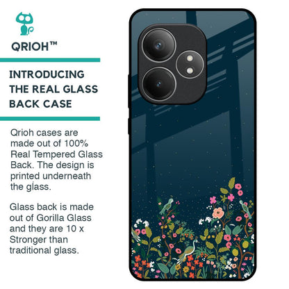 Small Garden Glass Case For Realme GT 6 5G