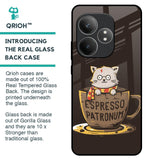 Tea With Kitty Glass Case For Realme GT 6 5G