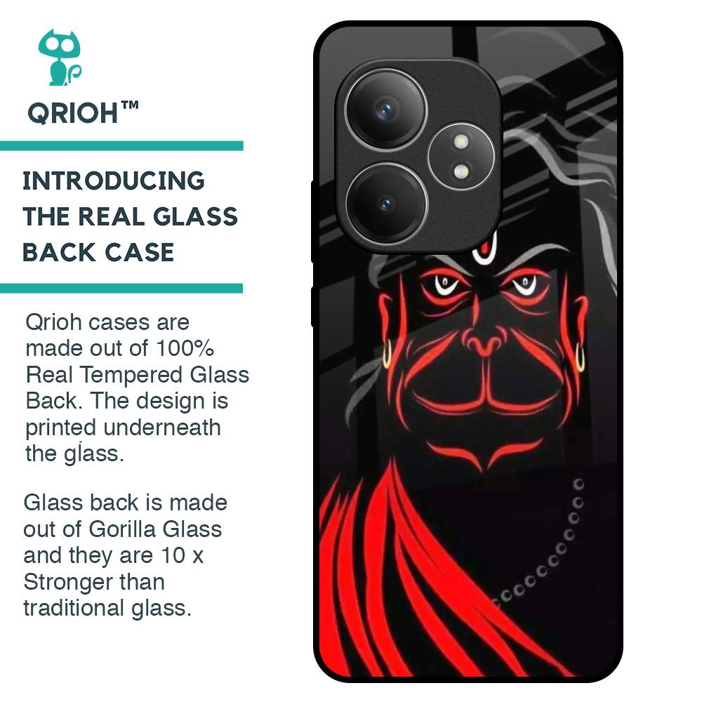 Lord Hanuman Glass Case For Realme GT 6 5G