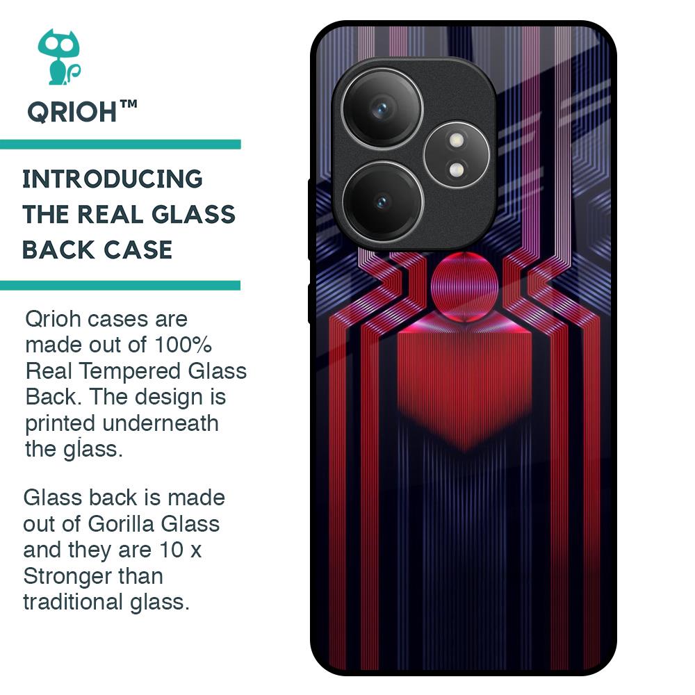Super Art Logo Glass Case For Realme GT 6 5G