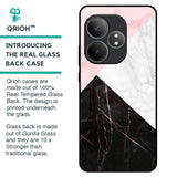 Marble Collage Art Glass Case For Realme GT 6 5G
