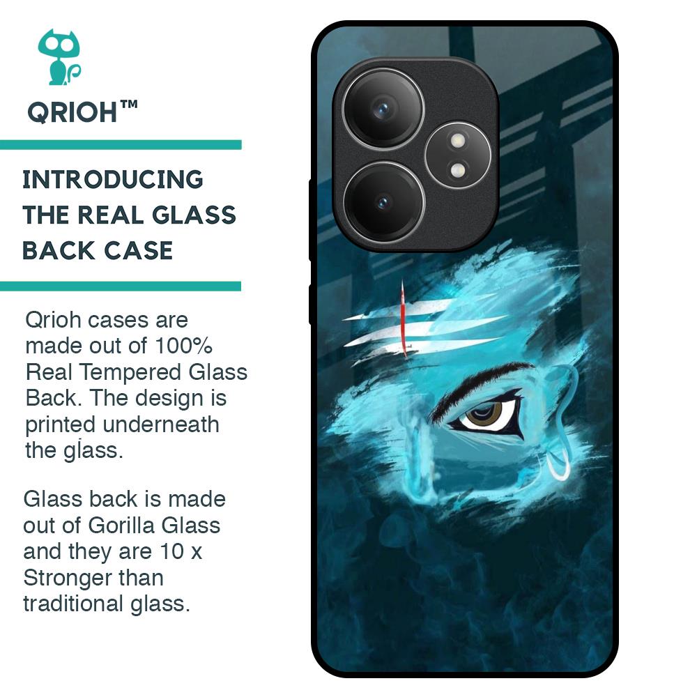 Power Of Trinetra Glass Case For Realme GT 6 5G